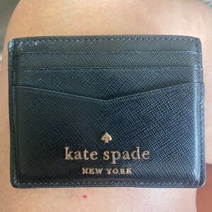 Kate Spade Black Card Holder